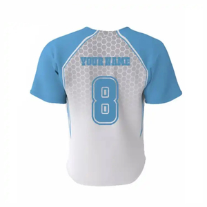 Camiseta de Béisbol de Alta Calidad para Hombre y Mujer, Impresión por Transferencia de Calor, Transpirable, 100% Poliéster, Talla Grande, Nombre del Equipo Personalizado - Product Image 4