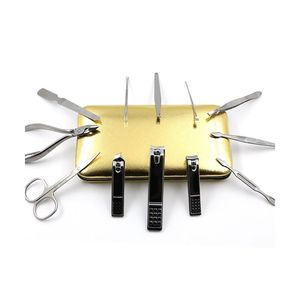 Gold Manual Manicure Set-Stainless Steel <b>Nail</b> Clipper <b>Kit</b> with Travel Case 2-Year Warranty for Men & Women Grooming - Product Image 5