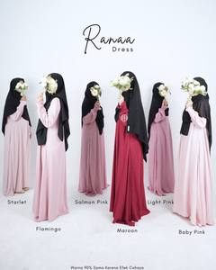 ABAYA CASUAL MÁS VENDIDA, TELAS DE RAYÓN TRANSPIRABLES, DISPONIBLE EN MUCHOS COLORES - Product Image 5
