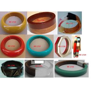 À la mode Multicolore Résine Filles Bracelets Élégant Rajasthani Boule Religieuse Motif Bijoux Conception Unique Bracelets Élégants - Product Image 5