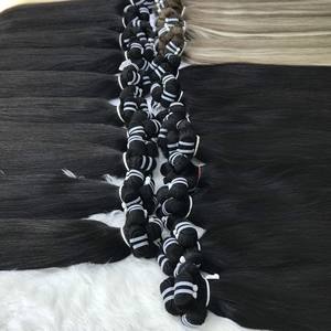 100% Extensions de cheveux vietnamiennes droites naturelles brutes soyeuses douces luxe donneur unique de haute qualité - Product Image 4