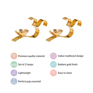 Venta al por mayor tradicional Tealight portavelas Om forma Metal vela luz conjunto diseñador votivo soporte/decoración de la Mesa - Product Image 6