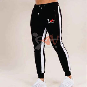 กางเกงขายาวผ้าฝ้ายสำหรับผู้ชายพิมพ์โลโก้ได้ตามต้องการ - Product Image 3