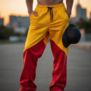 Pantalon de survêtement vintage surdimensionné en molleton de coton 450GSM pantalon de survêtement vintage délavé pour hommes - Product Image 2