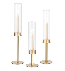Candelabros simples de metal de una sola cabeza para Bodas de Pascua Navidad disponibles a bajo precio - Product Image 6