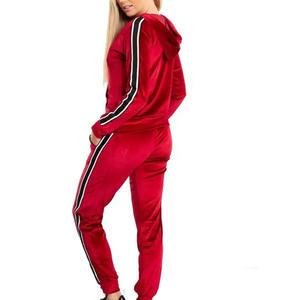 Trajes de chándal de mujer informales ajustados de Venta caliente 2025 Material de lona transpirable patrón sólido - Product Image 6