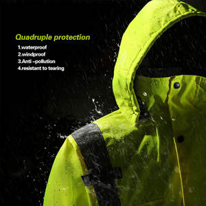 Precio barato Construcción al aire libre Reflective Hi Vis Chaqueta DE SEGURIDAD Alta calidad Cremallera Estilo Cargo Bolsillos Chaqueta de seguridad - Product Image 3