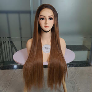 Nuevo hermoso Cierre de 30 pulgadas 5x5 hueso sedoso recto 180 densidad Peluca de cabello humano vietnamita 100% en color - Product Image 5