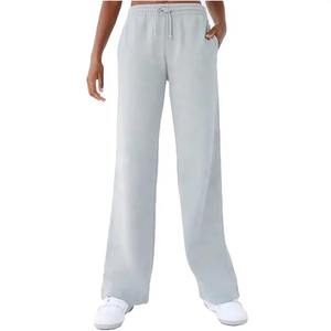 Dernier modèle de survêtements assortis pour femmes Logo personnalisé Combinaisons d'entraînement fitness surdimensionnées bleu marine pour femmes 2026 - Product Image 6