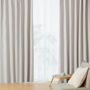 Embroidered Lace Curtains High-quality Half Curtain Home Decorative Flower Embroidery Blackout Modern Polyester/Linen Living - Product Image 1