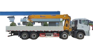 Grúa manual 8*4 con volante a la derecha, grúa de brazo recto de 15 toneladas montada en camión en Japón - Product Image 6