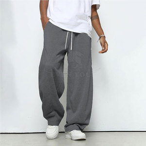 Pantalones Deportivos Holgados de Moda con Cintura Flexible y Ajuste Amplio para Facilitar el Movimiento - Product Image 3