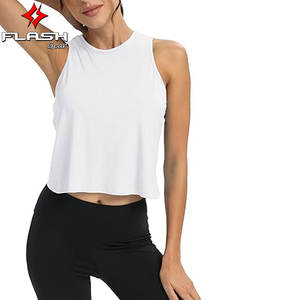 เสื้อกล้ามออกกำลังกายเปิดหลังแขนกุดสำหรับผู้หญิงใส่ในฤดูร้อนเสื้อเล่นกีฬาเสื้อเล่นโยคะฟิตเนสทรงหลวมเสื้อผ้า100% ผ้าฝ้าย - Product Image 3