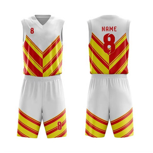 Nouveau maillot de basket-ball personnalisé uniforme pour les vêtements de sport en polyester vente en gros de vêtements de sport de sublimation pour jeunes équipe imprimée - Product Image 1
