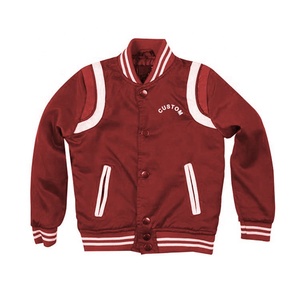 Vente chaude Mode Soie Satin En Gros Varsity Vestes Couleur Personnalisée Logo Hommes Bomber Veste Fabriqué au Pakistan 2025 - Product Image 5