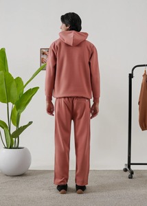 Ensemble de survêtement personnalisé en gros avec logo, taille plus, de haute qualité, vêtements de sport d'automne et d'hiver, jogging pour hommes et femmes - Product Image 4