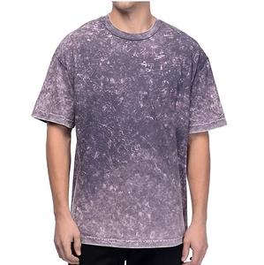 เสื้อยืดคอกลมเปิดไหล่ปล่อยชายทรงโอเวอร์ไซส์วินเทจแบบสั่งทำสำหรับยิมฟิตเนสยิมฟิตเนสกลางแจ้ง - Product Image 4