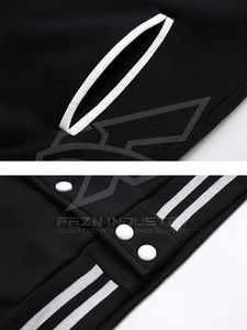 Logotipo personalizado béisbol Letterman Varsity chaquetas fabricantes de ropa de béisbol personalizado Letterman chaquetas de los hombres - Product Image 6