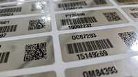 Étiquette Digiteltech P15, papier adhésif inviolable, étiquette VOID avec code QR, code-barres, autocollant holographique, numérotation variable unique