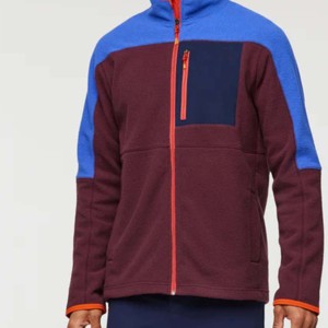 Elegante chaqueta de lana con cremallera completa para hombres Cómoda y transpirable Ideal para aventuras casuales y al aire libre - Product Image 6