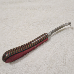 Couteau à sabot en acier au carbone facile à aiguiser avec manche en bois Instrument vétérinaire pour sabots de cheval - Product Image 5