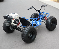 Go Kart de Gasolina Profesional ATICOL para Carreras y Pista Todoterreno de Fábrica, Duradero y con Transmisión de Motor para Venta al Aire Libre para Niños y Adultos
