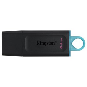Promotional <b>USB</b> <b>Flash</b> <b>Drive</b> 64GB DataTraveler Exodia <b>USB</b> Type-A Black and Blue - Product Image 1