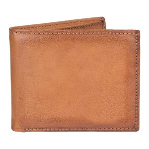 Custom Personalized Men Luxury Genuine Leather Vintage Short <b>RFID</b> <b>Wallet</b> with Letter Decoration - Product Image 1