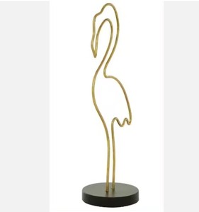 Luxe moderne métal fait à la main emmêlé abstrait géométrique décor de table ornement pour chambre salon bureau à domicile - Product Image 5