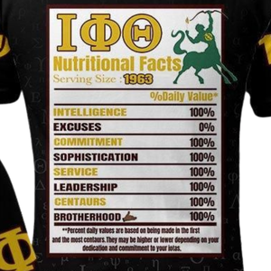 Camiseta Polo de la Fraternidad Iota Phi Theta 1963 para Hombre, Bordada, de Algodón Premium, Ropa Universitaria - Product Image 5