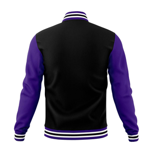 Factory Price Wholesale Custom Design Winter Baseball <b>Jacket</b> <b>Long</b> Sleeves <b>Leather</b> Windproof Breathable Lettermen Varsity <b>Jacket</b> - Product Image 3