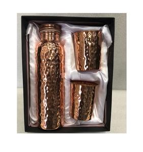 ขวดน้ำทองแดงทำมือขวดน้ำทองแดงสำหรับดื่ม - Product Image 1