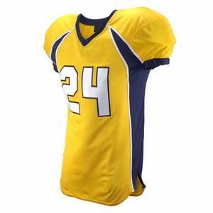 เสื้อเจอร์ซีย์ทีมอเมริกันฟุตบอลสำหรับเยาวชนและผู้ใหญ่เสื้อรักบี้พิมพ์ลายว่างเปล่า - Product Image 4