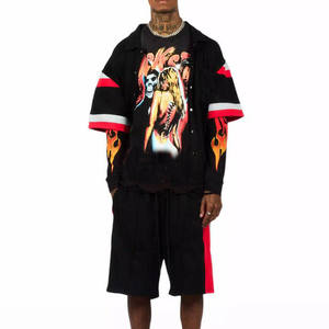 Ensemble T-shirt et short moderne pour homme – Tenue décontractée deux pièces pour l'entraînement, la gym, le sport, le fitness et le quotidien - Product Image 2