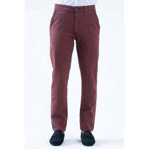 Pantalón Chino NAYYAR 100% Algodón, Corte Recto, Estilo Casual Elegante, Botones Decorativos, Cierre de Cremallera, Color Lavado, Talla XL - Product Image 1