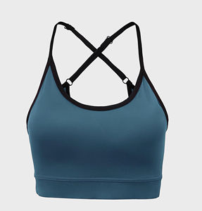Soutien-gorge de sport pour femmes sur mesure, cousu, personnalisé, décontracté, anti-rides, respirant, confortable, soutien-gorge de sport pour femmes adultes - Product Image 2
