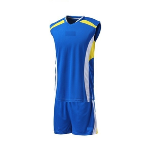 ชุดวอลเล่ย์บอลสำหรับผู้ชายเสื้อผ้าวอลเลย์บอลพิมพ์โลโก้ชุดเล่นกีฬาโพลีเอสเตอร์แห้งเร็วทำจากผ้าโพลีเอสเตอร์ - Product Image 4