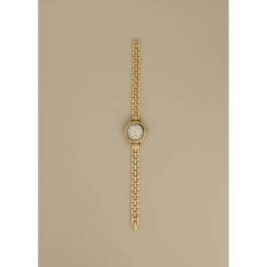 Reloj de Cuarzo Analógico Vintage para Mujer, Movimiento de Acero Inoxidable de Lujo con Correa - Product Image 1