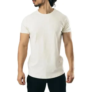 Camisetas de ginástica masculinas para uso em verão, roupas de ginástica para homens, fornecedor de camisetas de marca do Paquistão