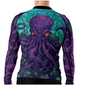 Rashguard MMA et BJJ à manches longues, conception personnalisée, fabrication OEM, avec votre logo, sublimation - Product Image 6