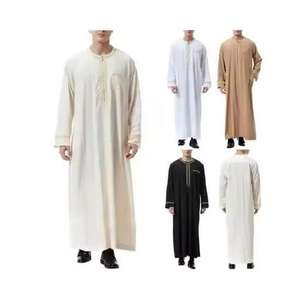 ชุดอาบายาแนวอาหรับสำหรับผู้ชายเสื้อผ้าอิสลาม - Product Image 5