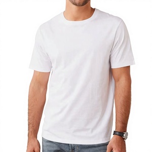 เสื้อยืดแขนสั้นผ้าแคนวาสคอตตอน 100% สำหรับผู้ชาย แบบเรียบ รับผลิตตามสั่ง ขายส่ง พร้อมสกรีนโลโก้ คุณภาพสูง ไซส์ใหญ่ ผ่านการซักแล้ว - Product Image 1