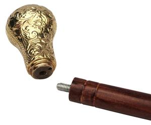 Fournisseur en gros Bâton de marche en bois et laiton Sheesham fabricant - Product Image 5