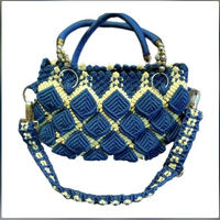 Sac à bandoulière en macramé pour femmes