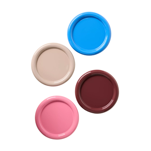 Sous-verres en laque orange, sous-verres en MDF faits à la main avec de la laque, sous-verres à thé et à café parfaits pour la décoration de table, fabriqués au Vietnam - Product Image 6