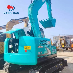 Escavatore Usato Kobelco SK75 SK60 Quasi Nuovo con Ottime Prestazioni e Condizioni a Prezzo di Fabbrica in Vendita - Product Image 2