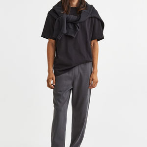 Casual Sport Style Pullover Sweatpants <b>Cool</b> Streetwear <b>Hoodie</b> Suit with Embroidered Track Pant Fabric and Spandex Material - Product Image 1