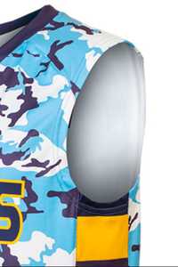 Redéfinir Premium Menswear Personnalisé Basketball Uniforme Sports Club & Team Wear Respirant Polyester Ensemble Fabriqué au Pakistan - Product Image 2