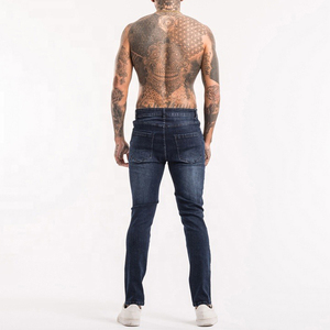 Best Wholesale High Quality Custom <b>Men</b> Denim <b>Jeans</b> / Wholesale Best Price Customized Logo <b>Men</b> Denim Pant - Product Image 2