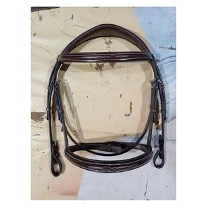 Premium Horse Leather Snaffle Bridle Half Noseband Comfortable Durable Equestrian Riding Training Gear - Product Image 2